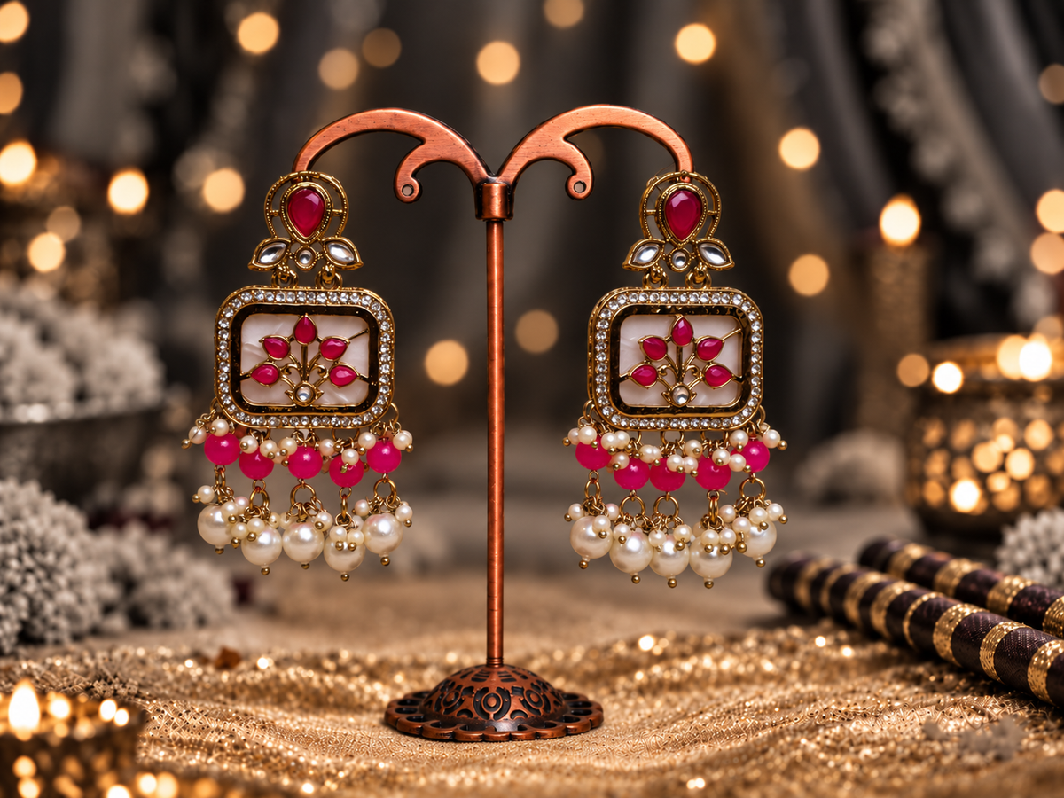 Dandiya theme Ear rings