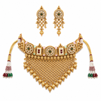 CHOKAR Set - Copper - 1gm Gold plated